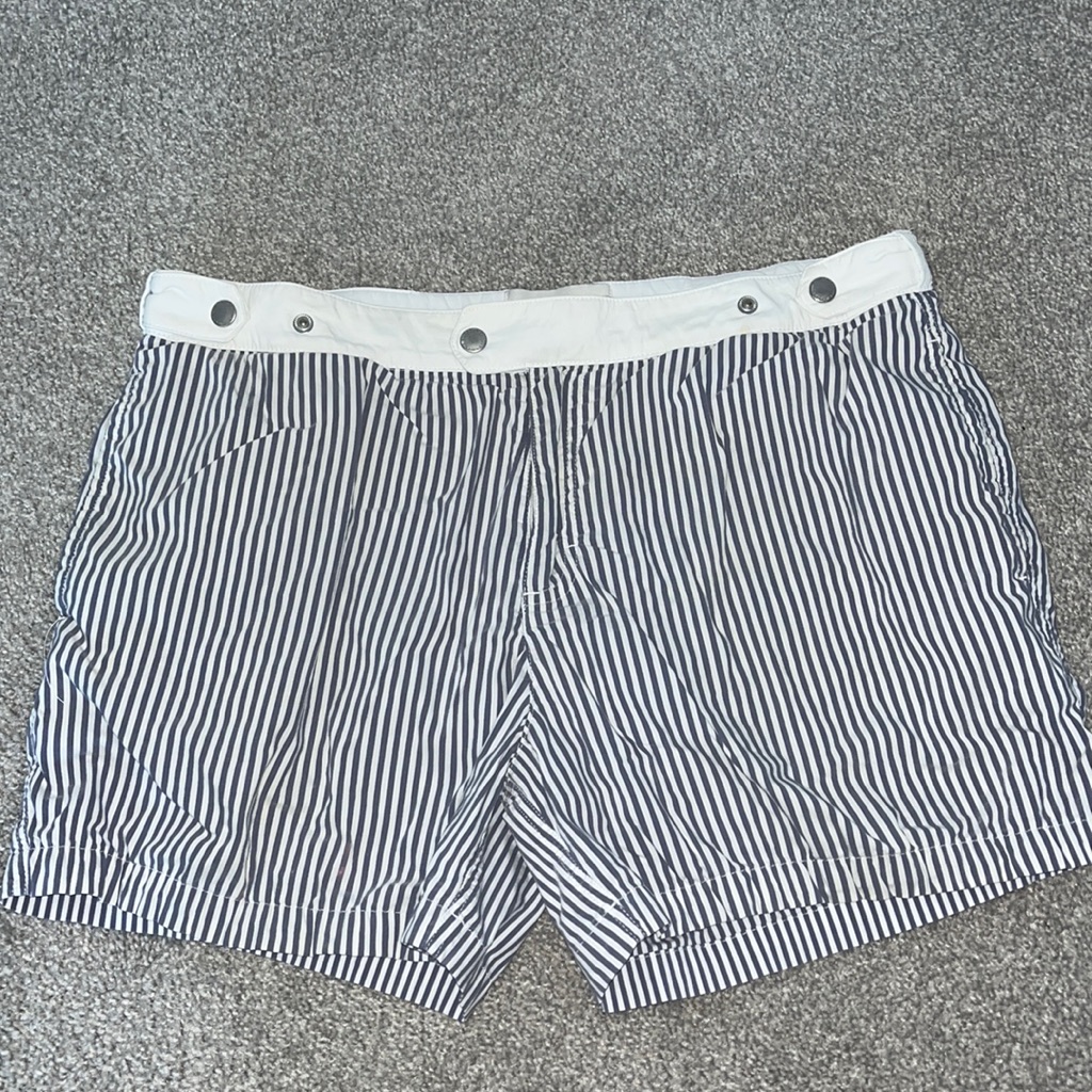 Solid & Striped Swim Trunks